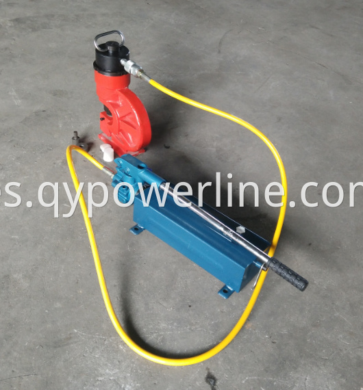 Hydraulic Busbar Hole Puncher for angle iron